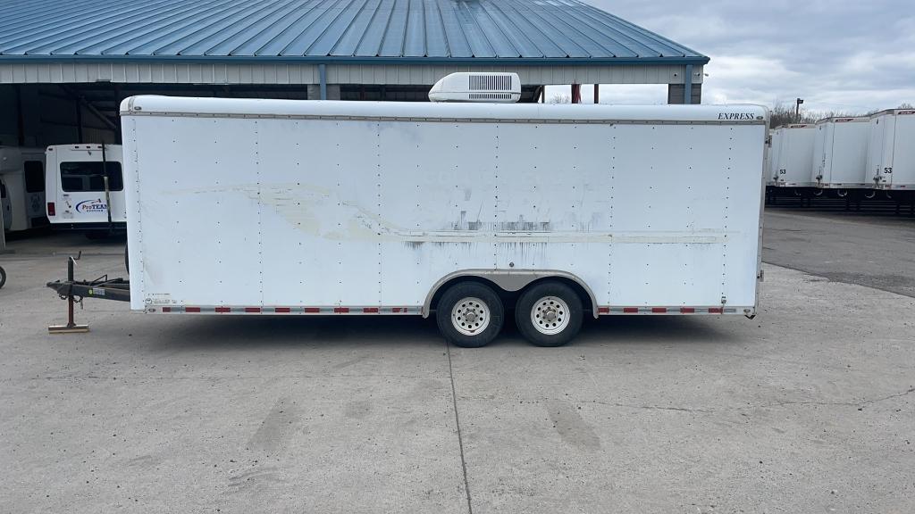 94" X 20' TANDEM AXLE BUMPER PULL ENCLOSED TRAILER