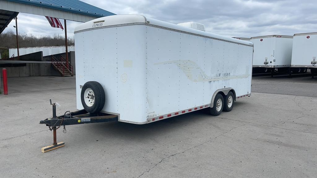 94" X 20' TANDEM AXLE BUMPER PULL ENCLOSED TRAILER