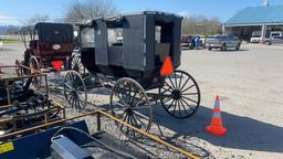 MILLER & YODER 2 SEATER SURREY HORSE BUGGY