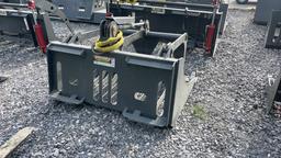 UNUSED 48" SKID STEER SKELETON GRAPPLE BUCKET