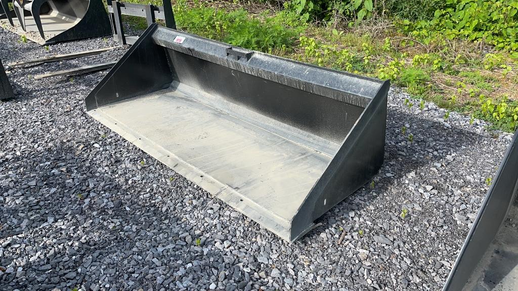 UNUSED 78" SKID STEER SMOOTH BUCKET