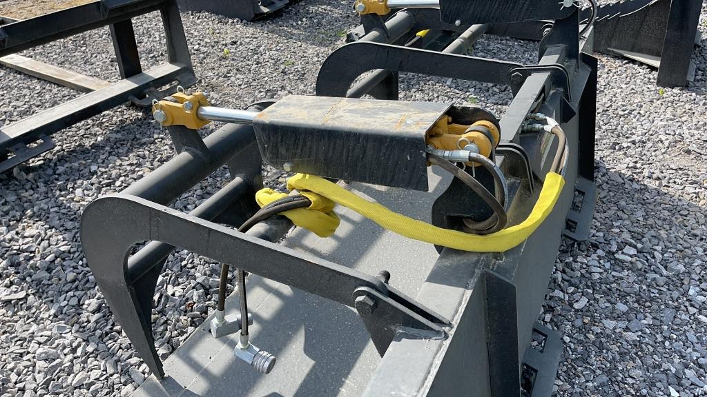 UNUSED 72" SKID STEER SMOOTH GRAPPLE BUCKET