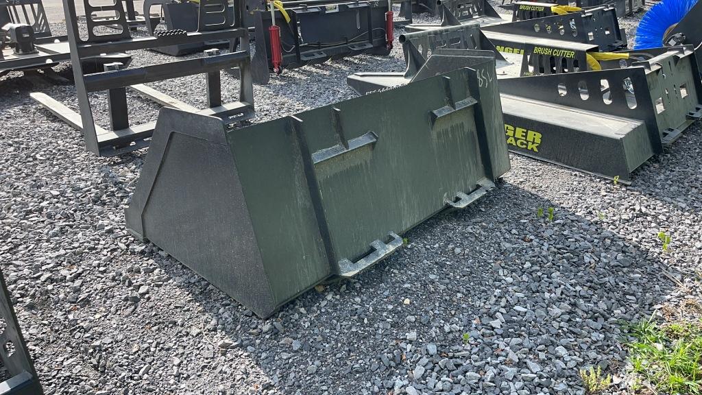 UNUSED 68" SKID STEER SNOW/MULCH BUCKET