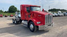 2008 KENWORTH T800 TANDEM AXLE SLEEPER SEMI TRUCK