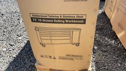 UNUSED TMG 72" 10 DRAWER ROLLING WORKBENCH