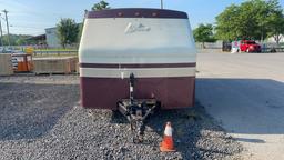 1990 PACE 20' X 8' BUMPER PULL ENCLOSED TRAILER