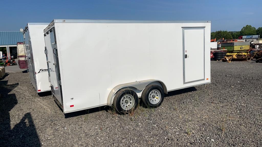 2021 COVERED WAGON 7'X16' ENCLOSED TRAILER