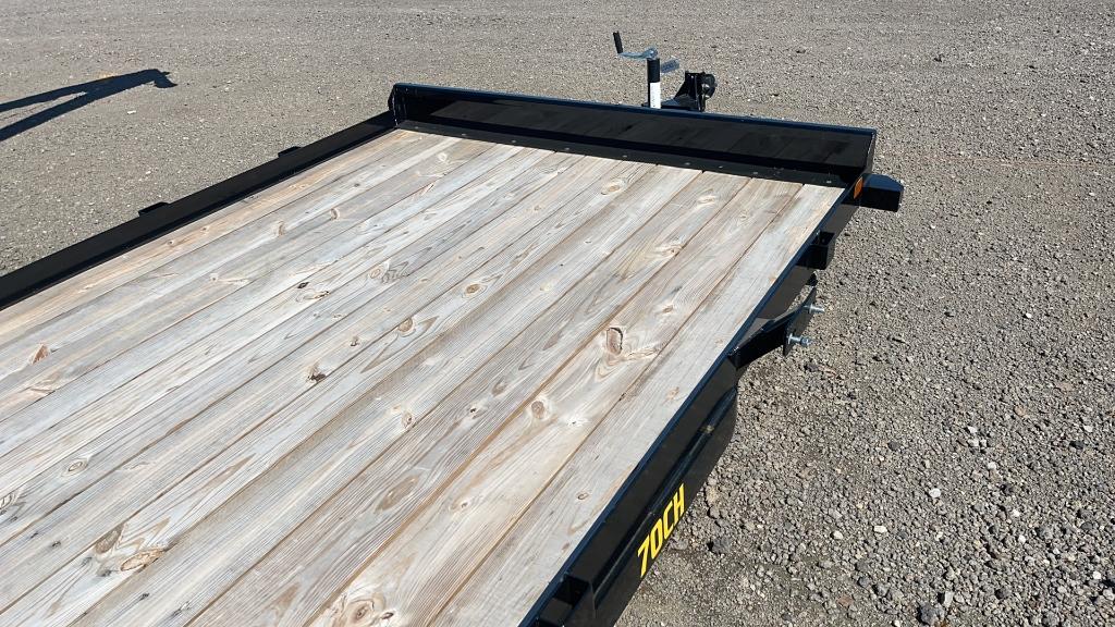 2022 BIG TEX 70-CH 83"X18' BUMPER PULL TRAILER