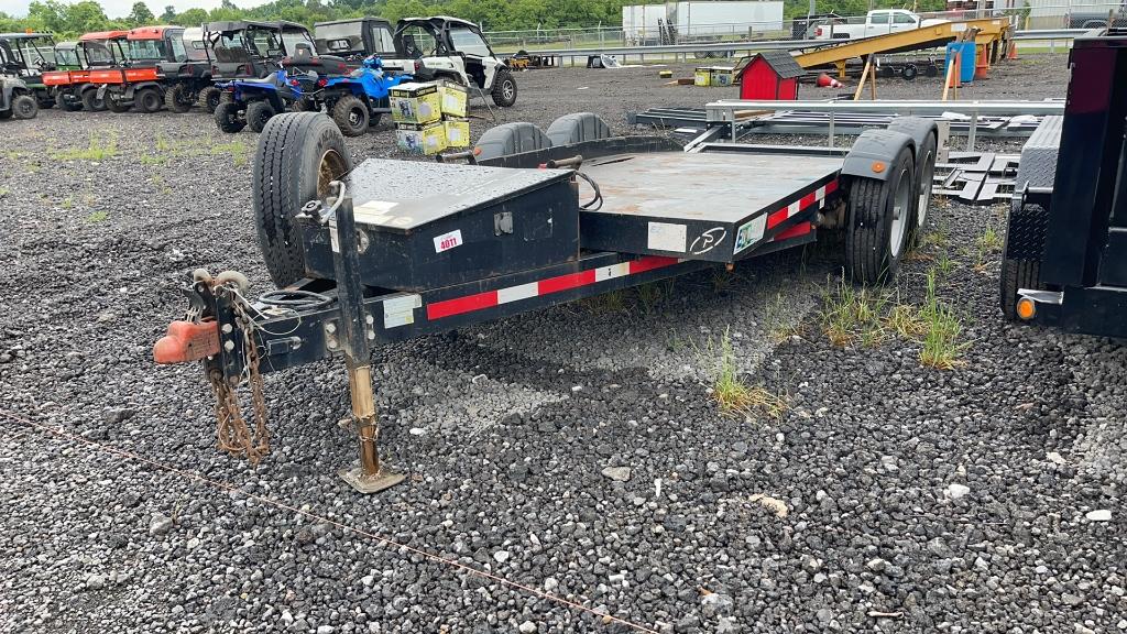 2018 PRATT INDUSTRIES EZ-1480 BUMPER PULL TRAILER