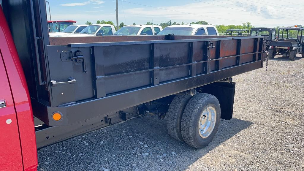 1997 FORD F-350 SINGLE AXLE DUMP TRUCK