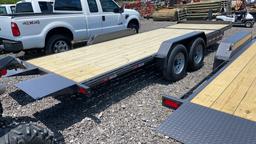 2022 DELTA 20' TILT DECK BUMPER PULL TRAILER