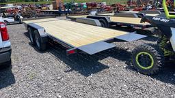 2022 DELTA 20' TILT DECK BUMPER PULL TRAILER