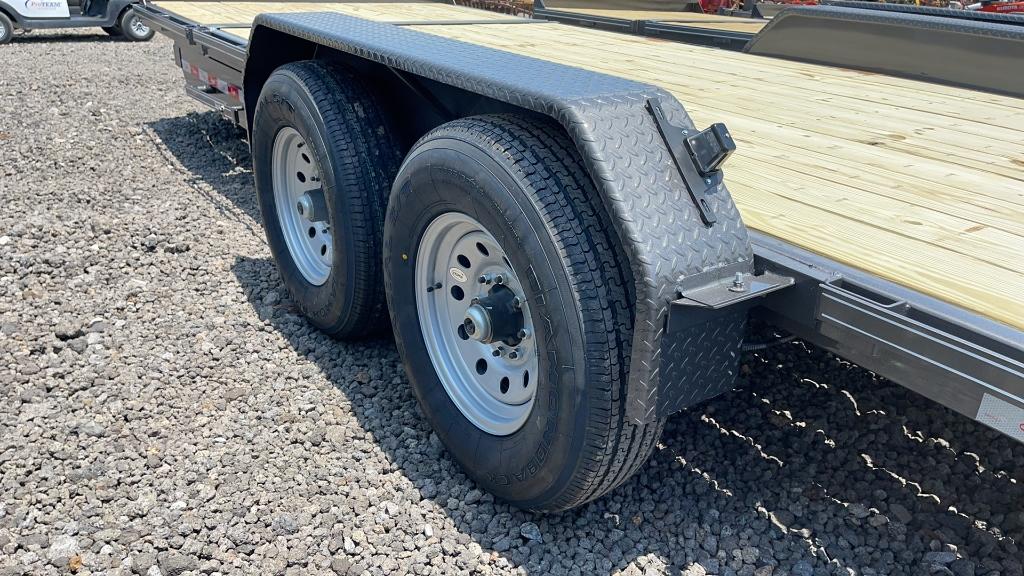 2022 DELTA 20' TILT DECK BUMPER PULL TRAILER