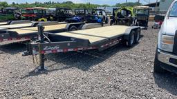 2022 DELTA 20' TILT DECK BUMPER PULL TRAILER