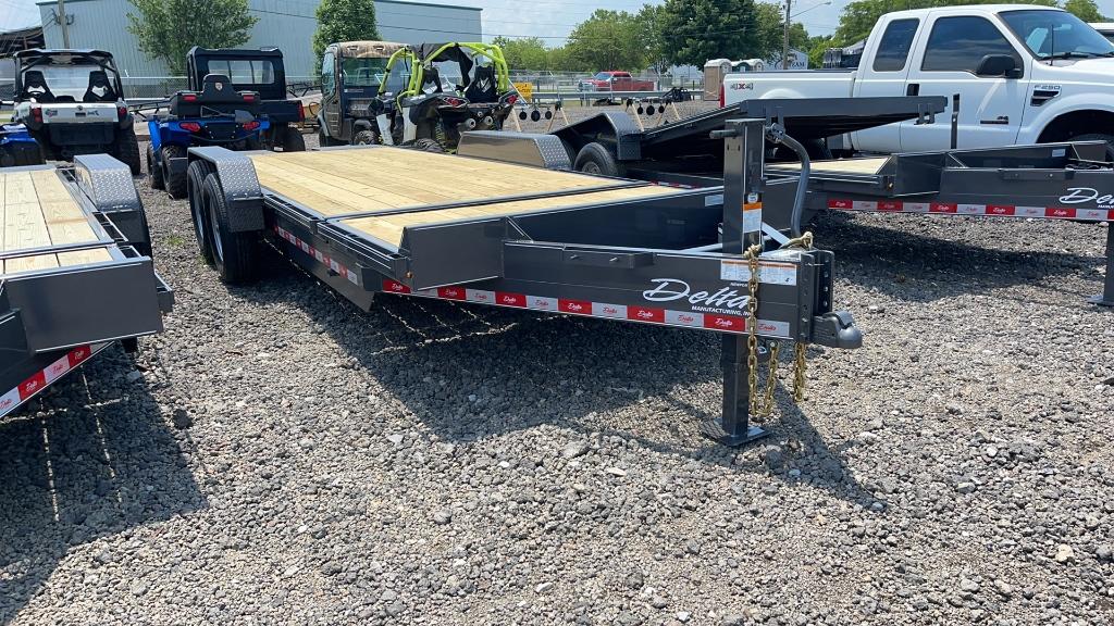 2022 DELTA 20' TILT DECK BUMPER PULL TRAILER