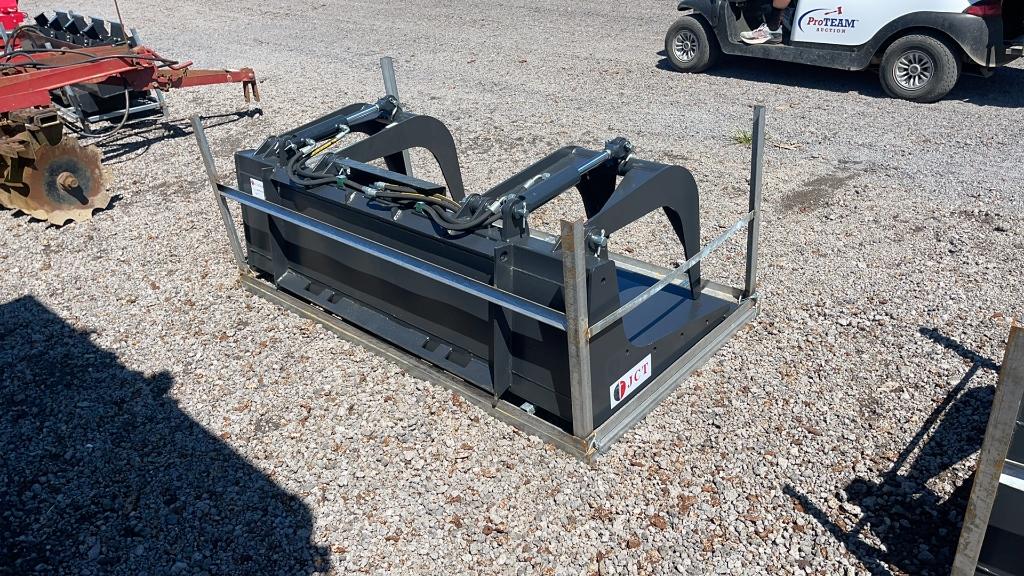 UNUSED JCT 72" DUAL PISTON GRAPPLE BUCKET