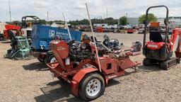 RT24 DITCH WITCH TRENCHER W/ TRAILER