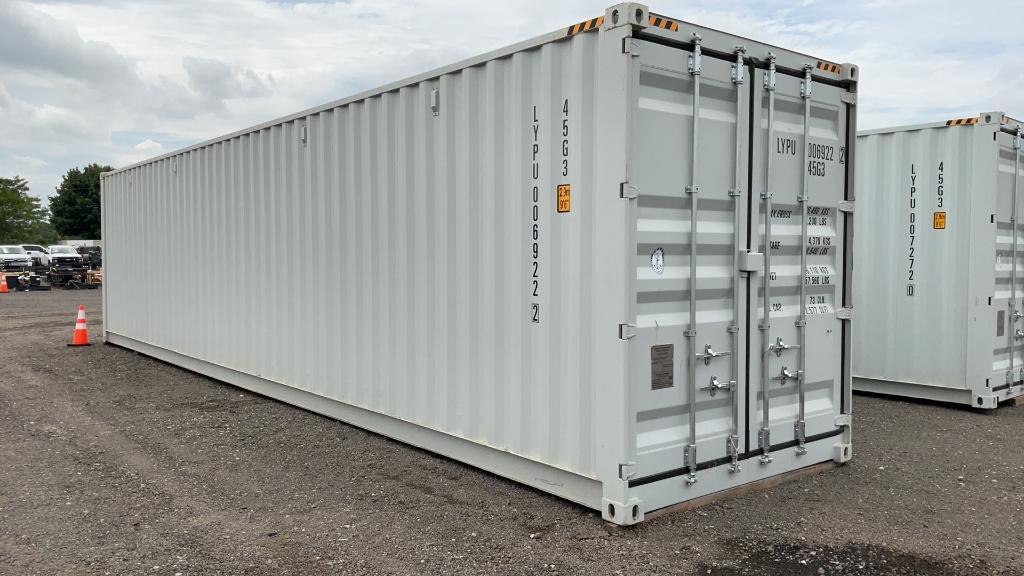 STORAGE CONTAINER W/ 4 SIDE DOOR AND END DOOR