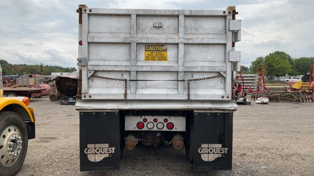 2003 PETERBILT 357 QUAD AXLE DUMP TRUCK