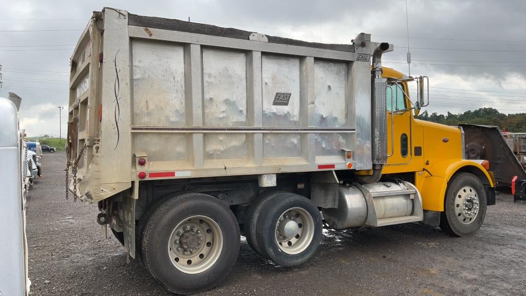 1991 PETERBILT 357 SINGLE AXLE DUMP TRUCK