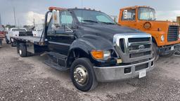 2005 FORD F-650 XLT SUPER DUTY ROLLBACK TRUCK