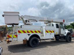 2004 INTERNATIONAL 7300 SINGLE AXLE BUCKET TRUCK