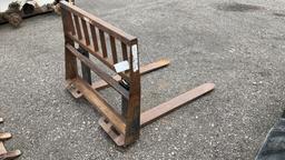 48" SKID STEER MOUNT PALLET FORKS