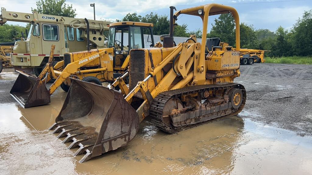 JOHN DEERE 455E TRACK LOADER