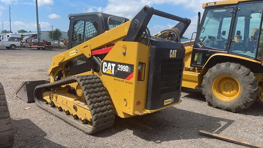 CAT 299D2 TRACK SKID STEER