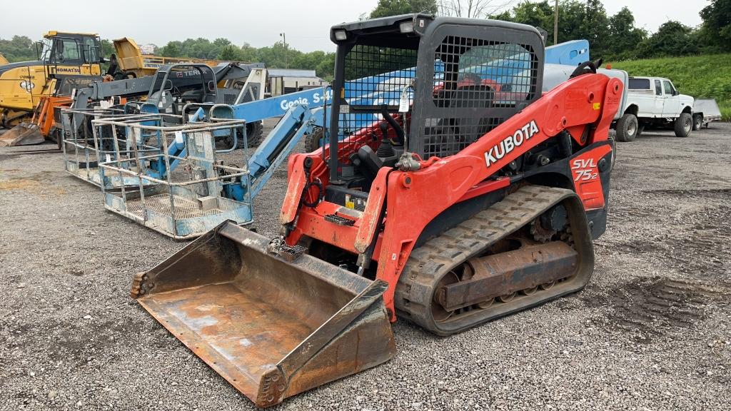 2019 KUBOTA SVL 75-2 TRACK SKID STEER