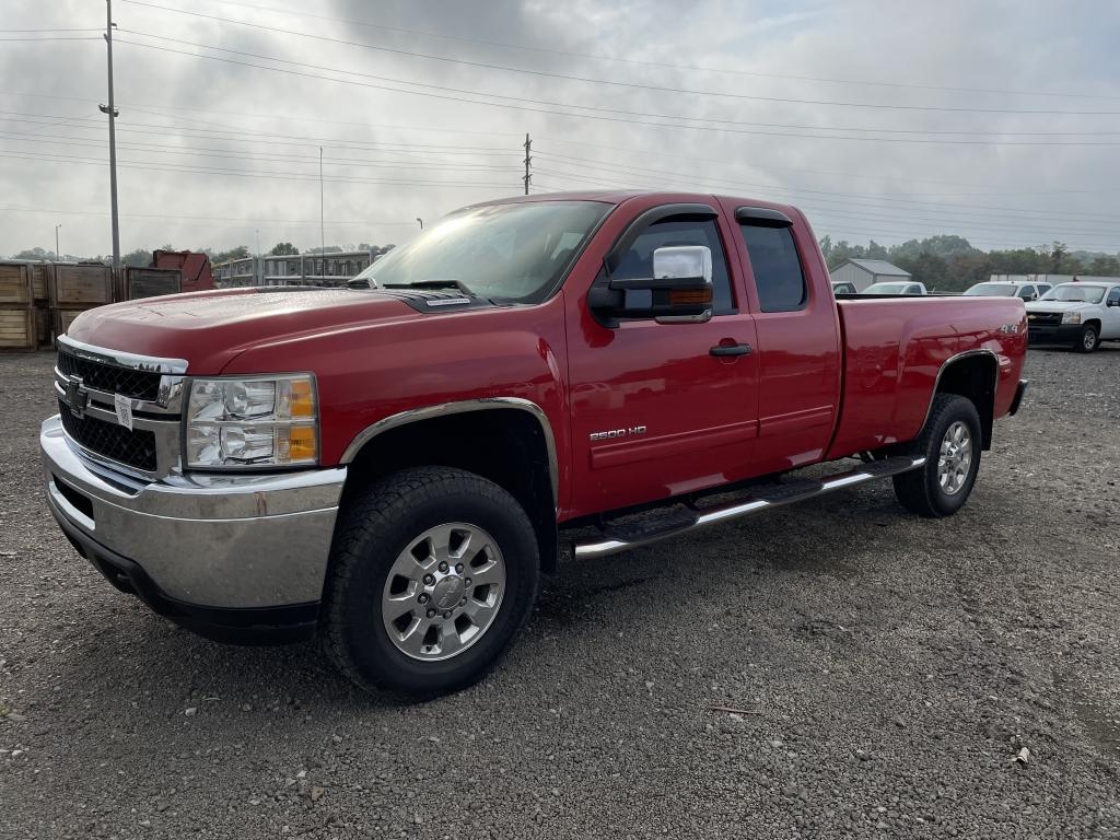 2011 CHEVY LT 2500HD EXT CAB PICKUP TRUCK