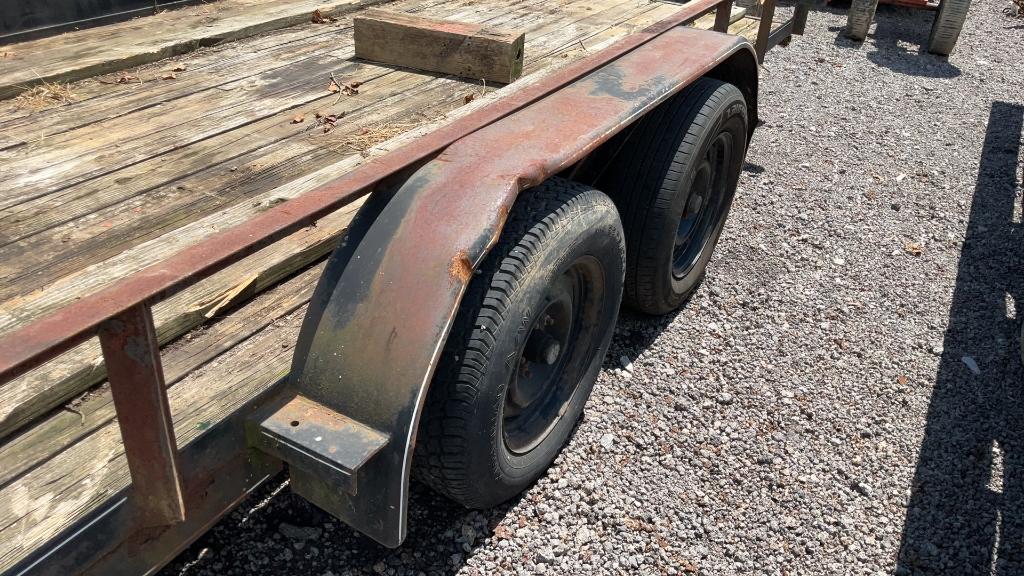 7'X18' DUAL AXLE UTILITY TRAILER