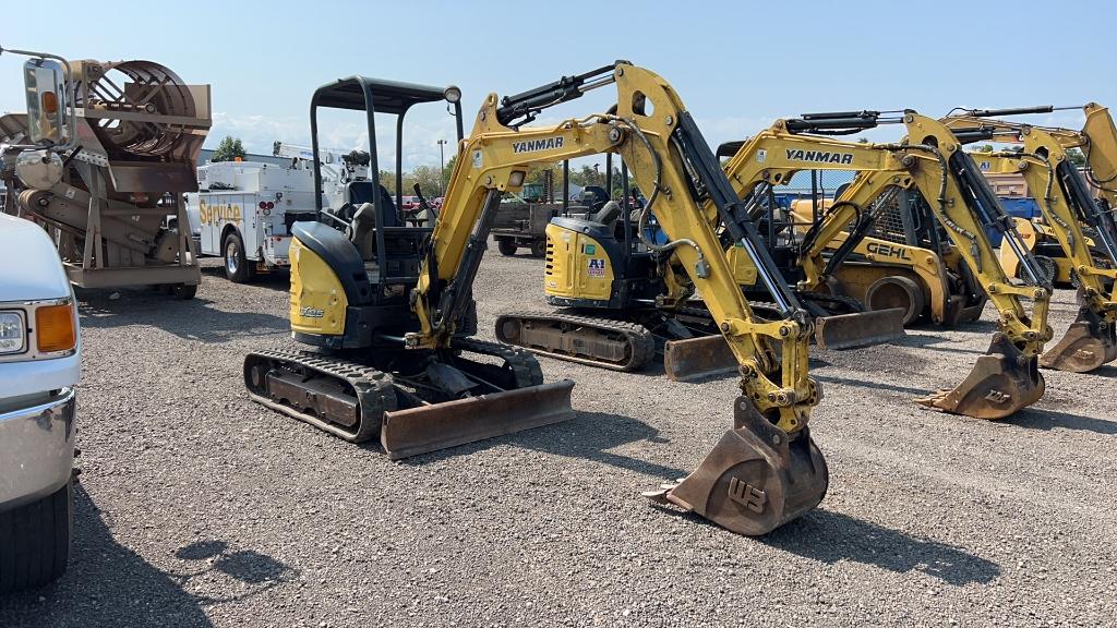 2016 YANMAR VIO 25 MINI EXCAVATOR