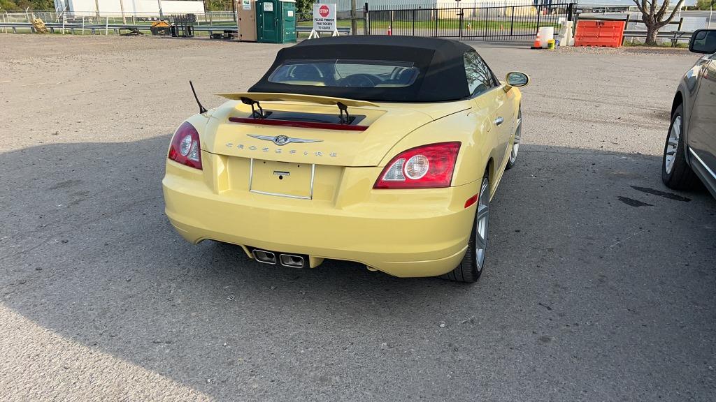 2005 CHRYSLER CROSSFIRE CONVERTABLE