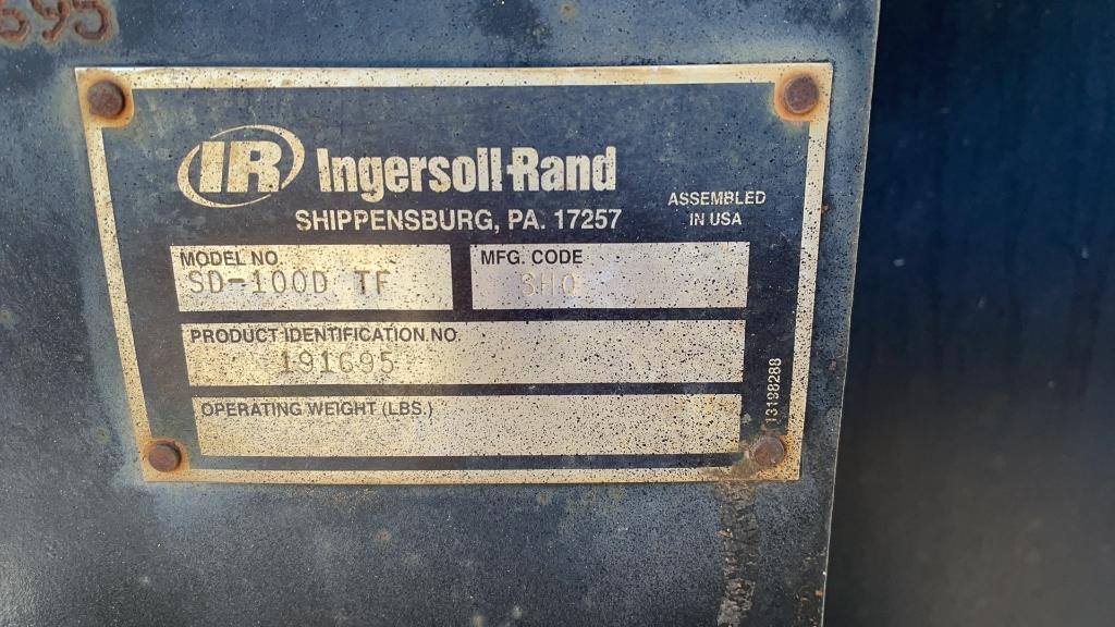 INERSOLL RAND SD-100D TF SERIES COMPACTOR