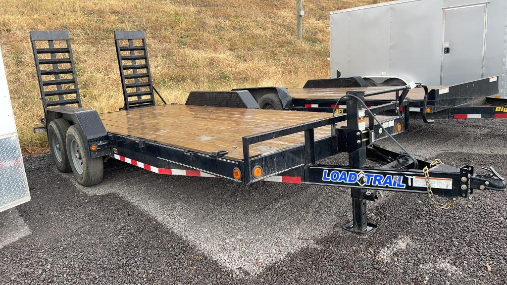 2022 LOAD TRAIL 83" X 18' BUMPER PULL TRAILER