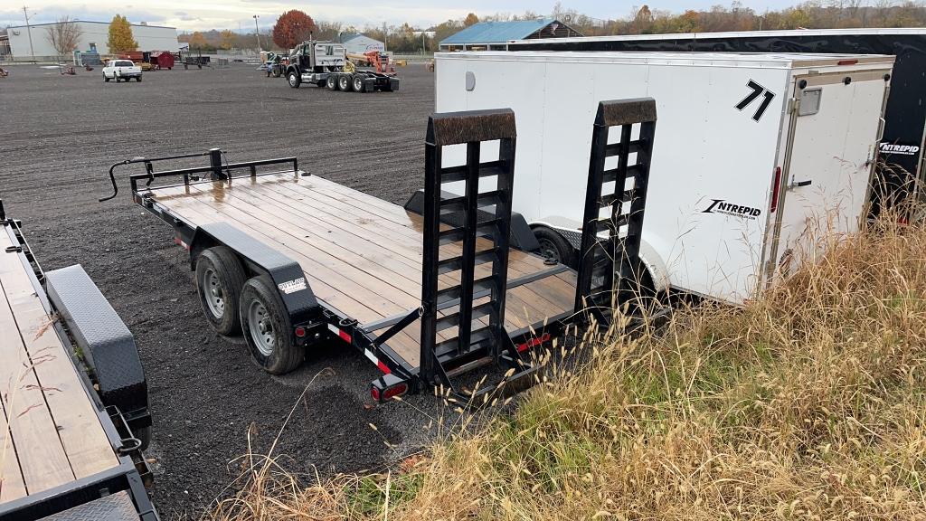 2022 LOAD TRAIL 83" X 18' BUMPER PULL TRAILER