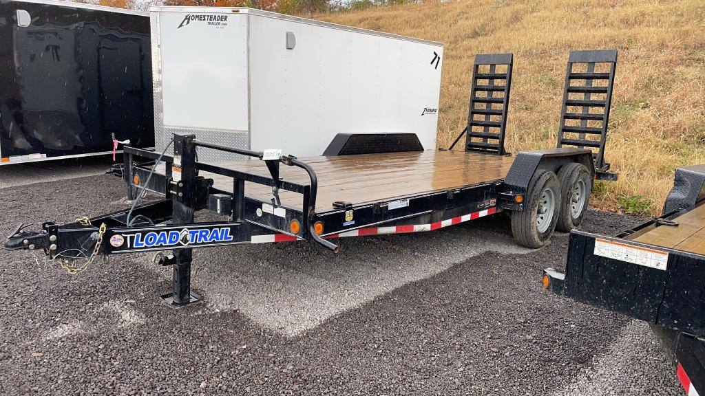 2022 LOAD TRAIL 83" X 18' BUMPER PULL TRAILER