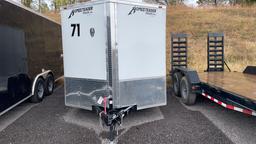 2021 HOMESTEADER 7' X 14' ENCLOSED TRAILER