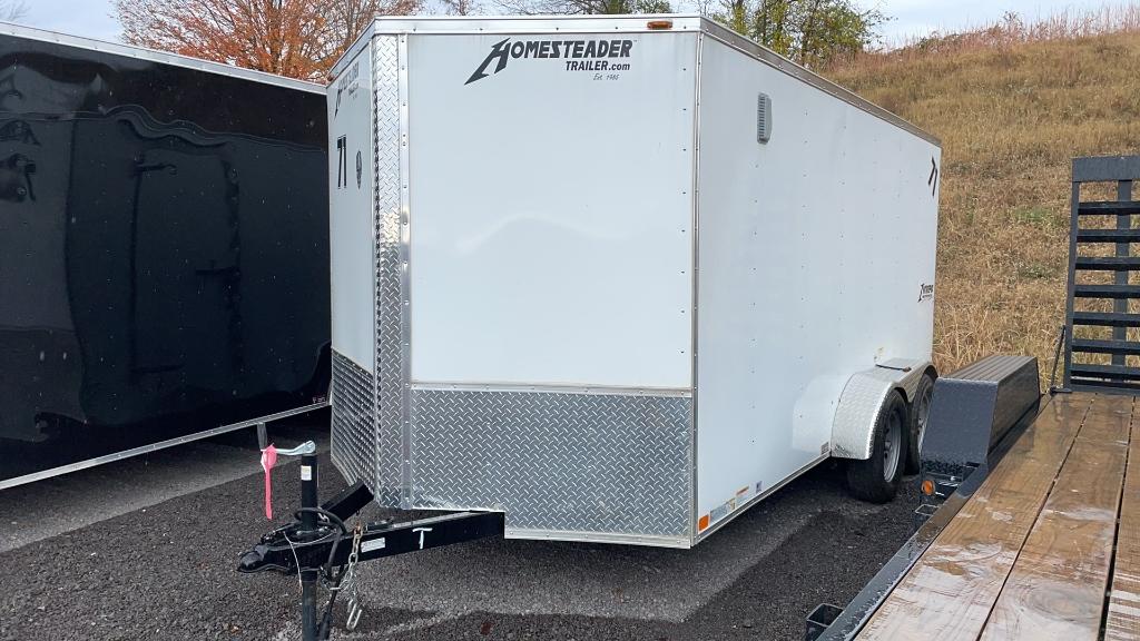 2021 HOMESTEADER 7' X 14' ENCLOSED TRAILER