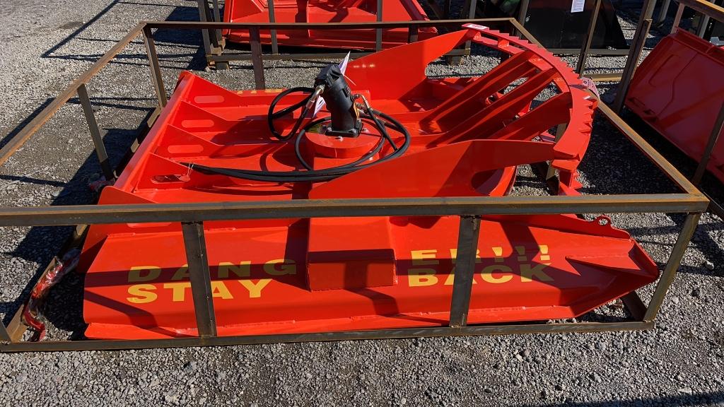 UNUSED AGROTK 70" SKID STEER ROTARY CUTTER