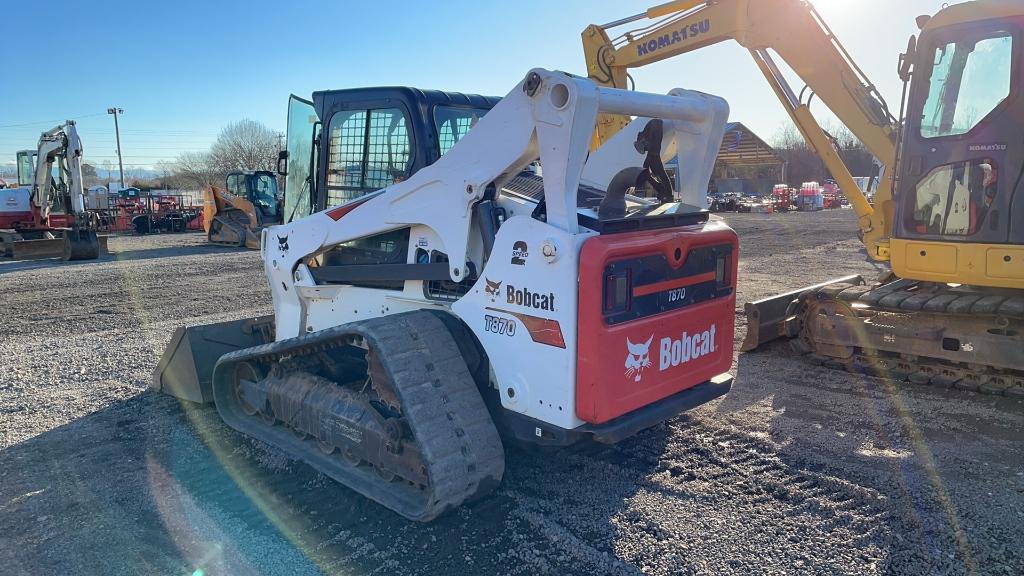 2018 BOBCAT T-870 TRACK SKID STEER