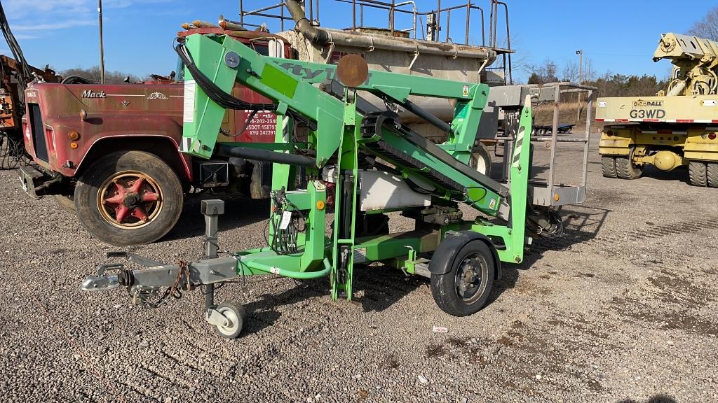 2014 NIFTY TM34T BUMPER PULL BOOM LIFT