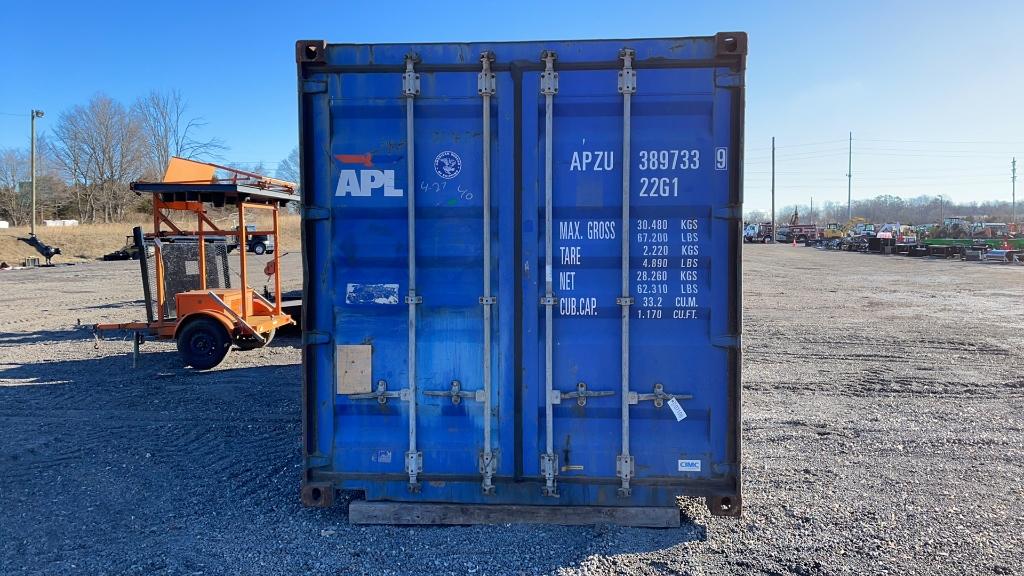 20' STORAGE CONTAINER