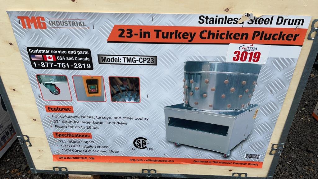 UNUSED TMG 23" TURKEY/ CHICKEN PLUCKER