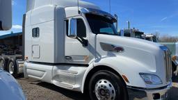 2017 PETERBILT 579 TANDEM AXLE ROAD TRACTOR