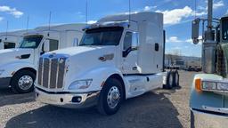 2017 PETERBILT 579 TANDEM AXLE ROAD TRACTOR