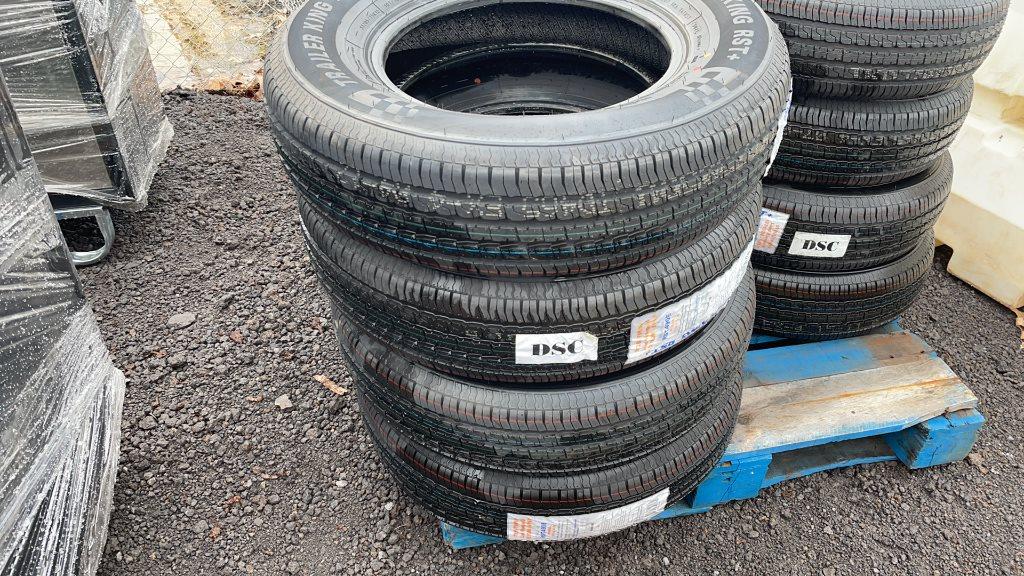 UNUSED QTY 4) 205/75/R15 TIRES