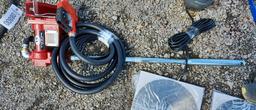 UNUSED 12 VOLT FUEL PUMP W/ HOSE