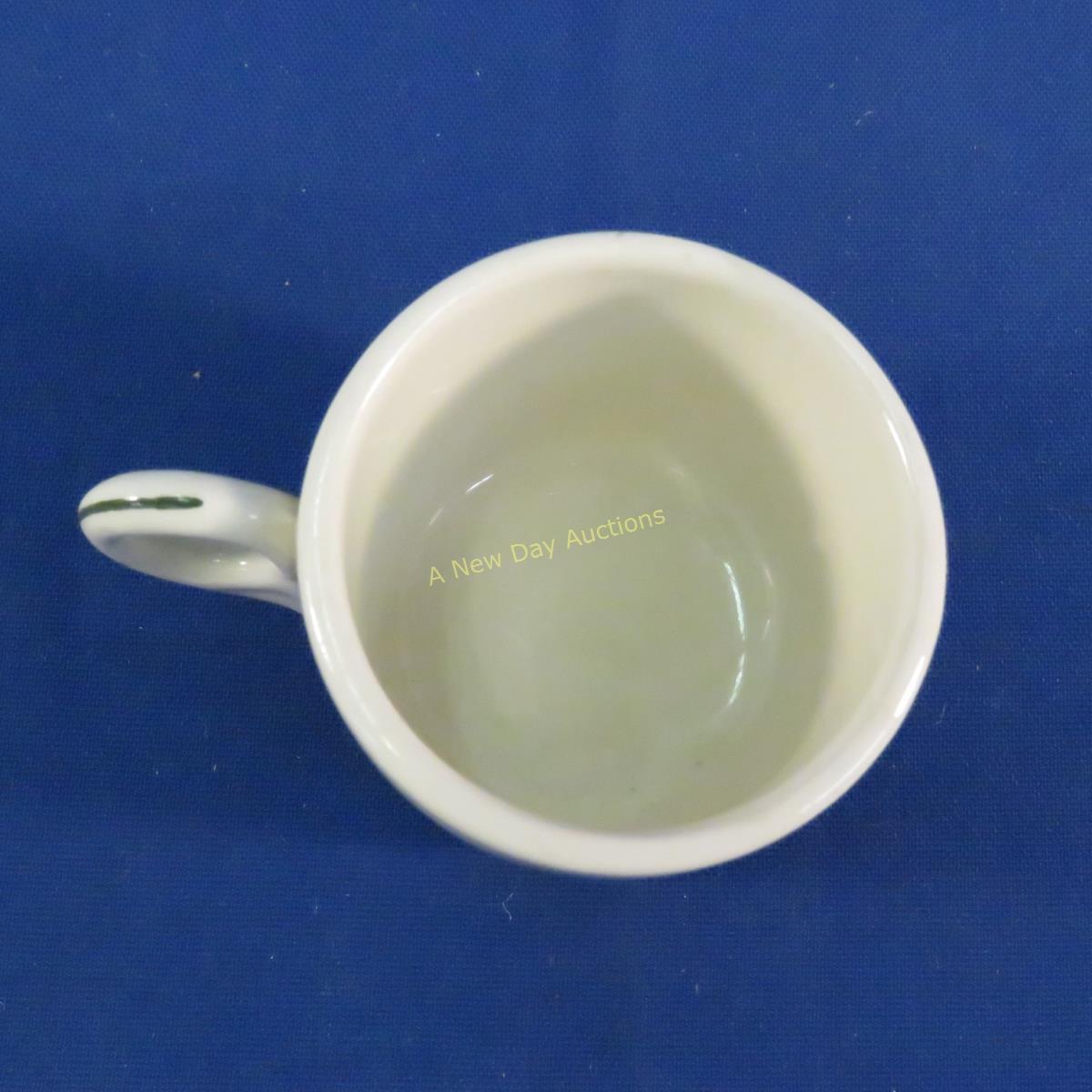 Canadian Pacific RY Green Band Demitasse Cup